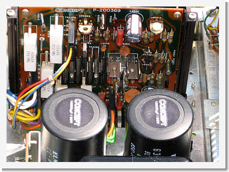 Restored Concept 11.0 amplifier board